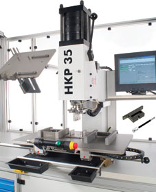 Semi-automatic connector assembler