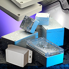 Sealed polycarbonate and ABS enclosures