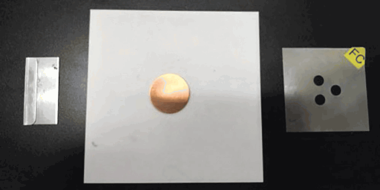 Figure 2. Wetting test set-up.